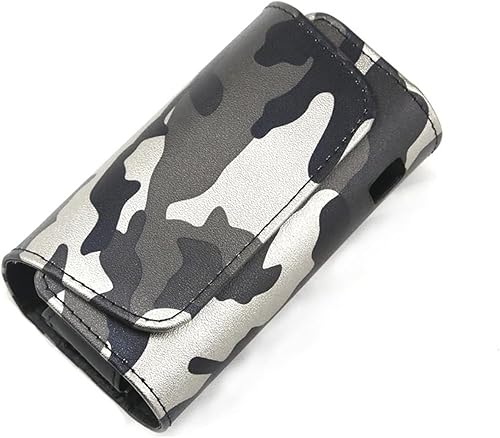 EPMANN Camouflage Soft PU Leather Protective Case Fit for Iqos 3 Duo DVD Storage case Color 5