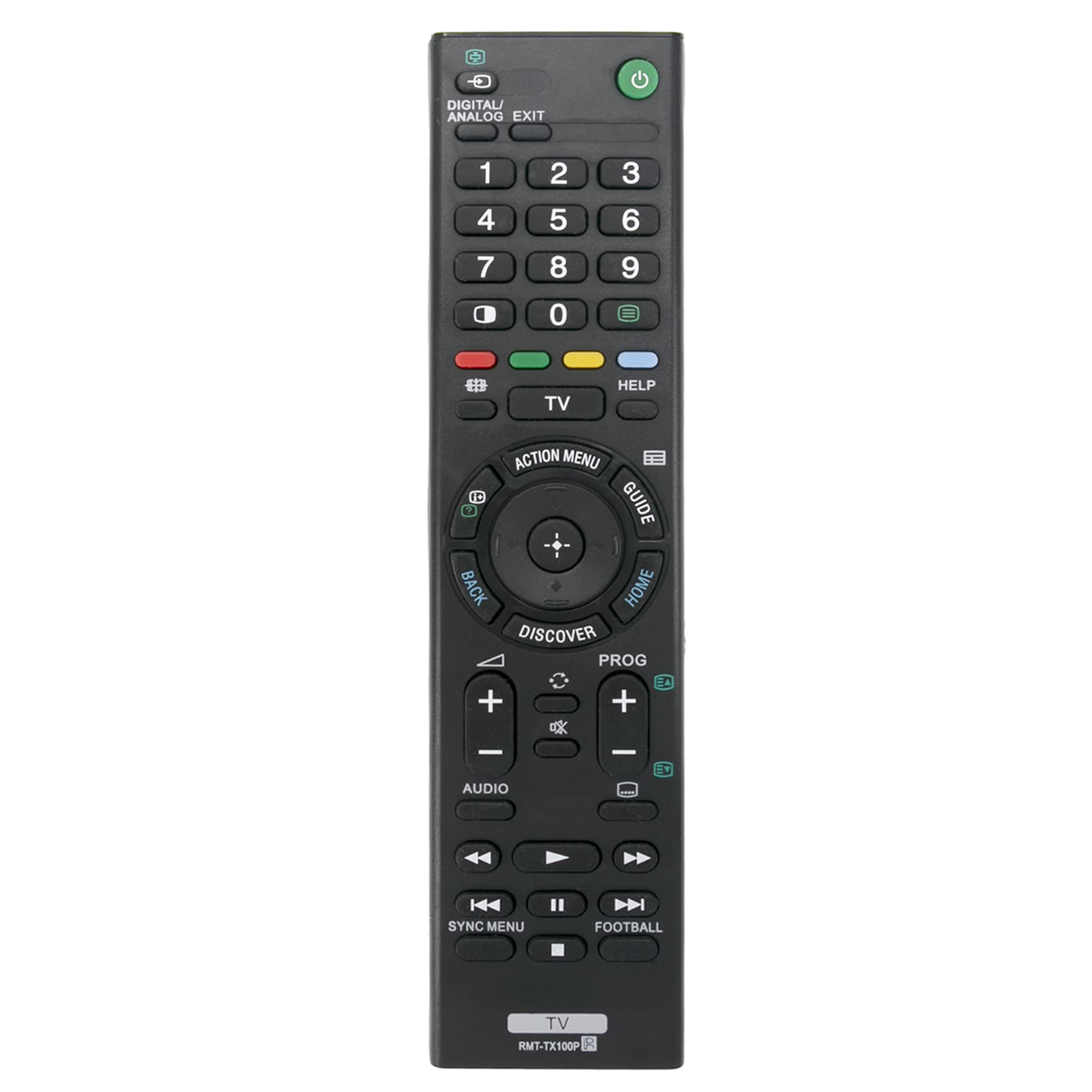 Allimity RMT-TX100P RMTTX100P Replacement Remote Control Compatible with Sony Bravia LCD TV KDL-65W850C KDL-75W850C KDL-55W800C KDL-50W800C KDL65W850C
