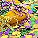 kaiolbly 160 Pcs Mardi for Gras Gold Coins, Plastic Gold Green Purple Coins Mardi Gras Coins for Mardi for Gras Parade Throws Party Favors Decorations