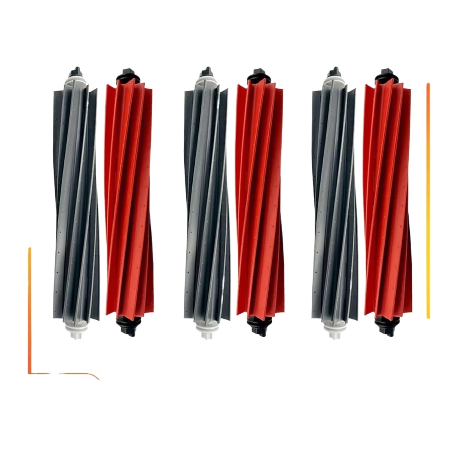Cepillo Principal, Compatible Con Roborock | Cepillo giratorio de repuesto for robot aspirador mantenimiento diario(3pcs)