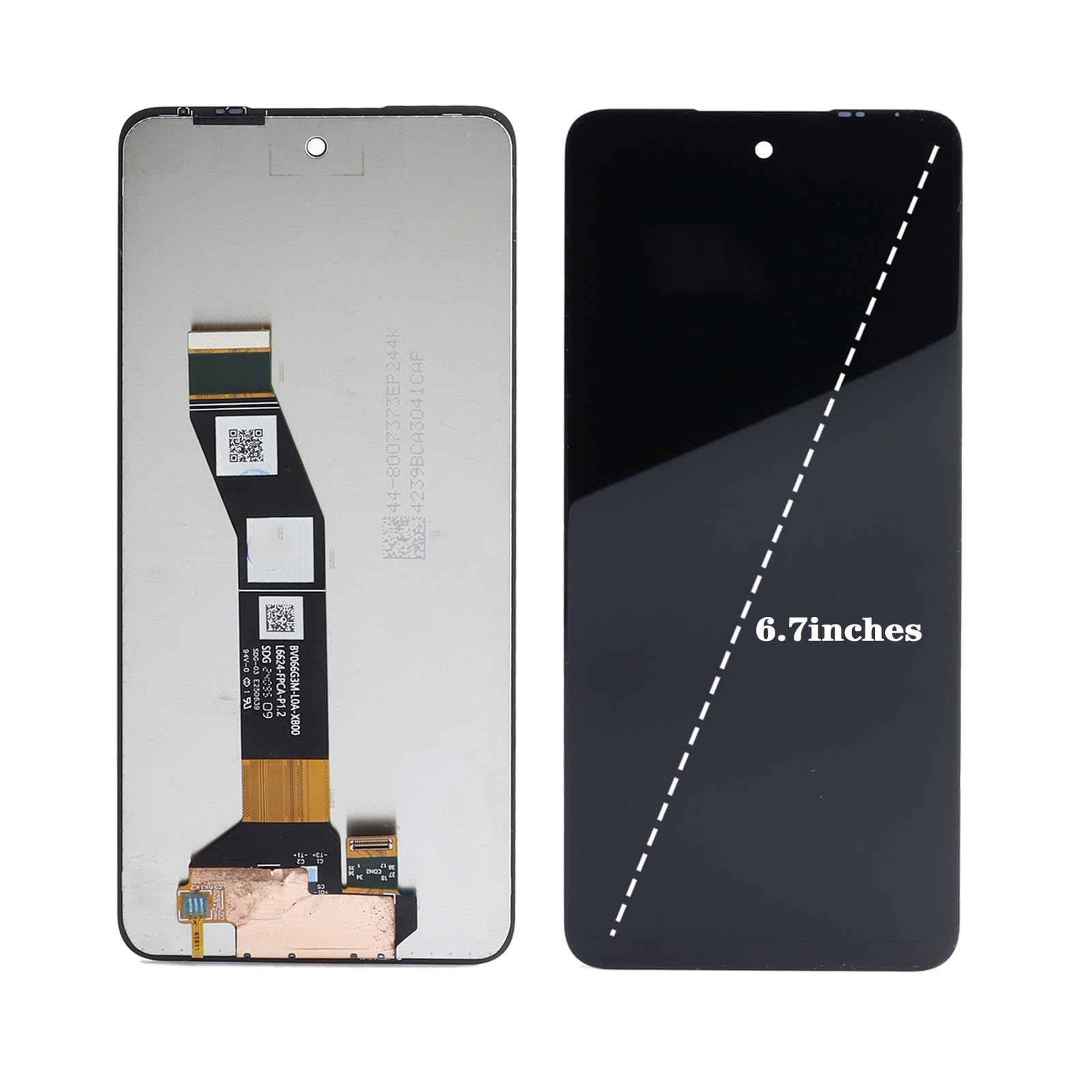 Pantalla Táctil Lcd Display Para Moto G 5g 2024 Xt2417 Negro
