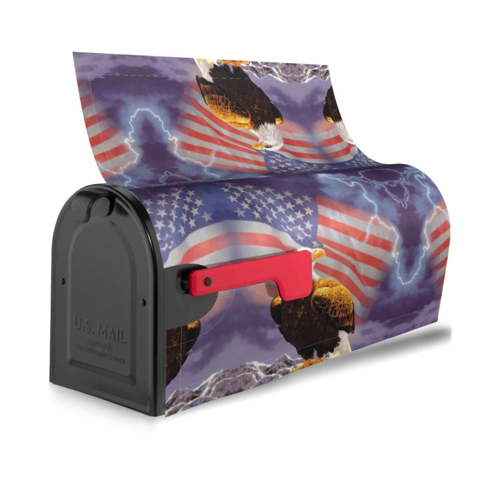 BOENLE Briefkastenabdeckung Mit USA-Flagge – Magnetisch, 45,7x53,3 Cm, Oxford-Stoff, Wetterfest