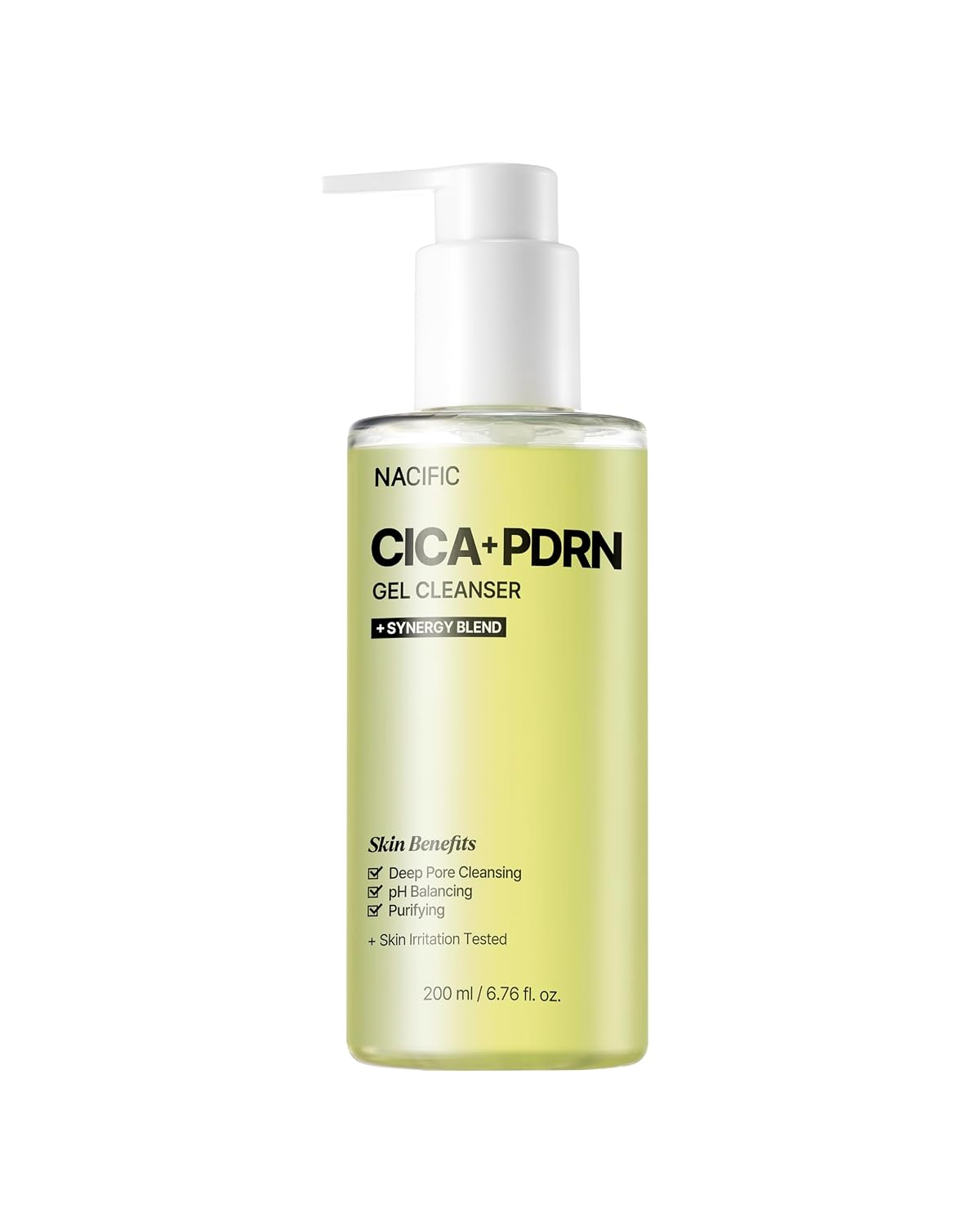 NACIFIC Cica PDRN Gel Cleanser - Soothing Face Wash