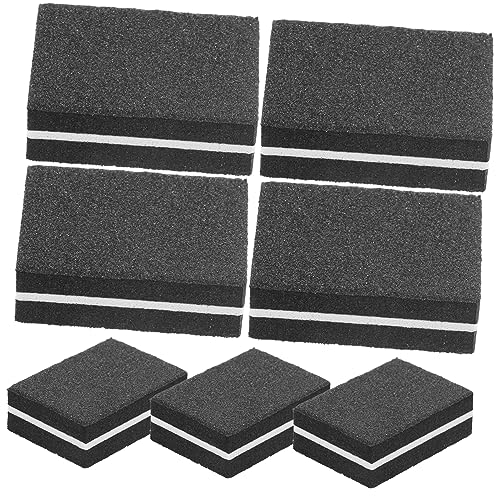 Beatifufu 200個 爪の形を整える道具 nail polish nail gel デュアルサイドブロックネイルファイル 足の爪用ブロック爪やすり 研削ブロック爪やすり スポンジ爪やすり