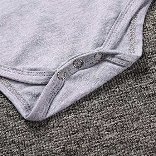 Pauboli Fake Tattoo Sleeve T-Shirt Baby Bodysuit Cool Bike Party Custome(3-6Month, Gray) #TOP5