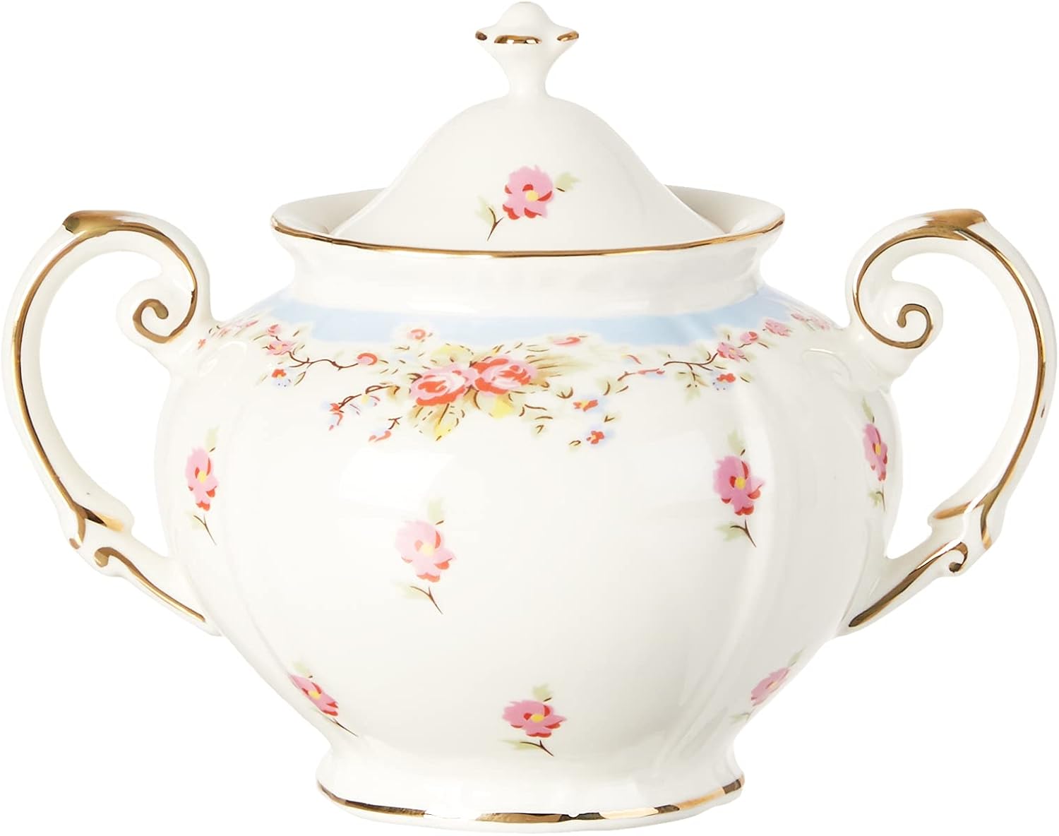 Bеѕt Rеvіеw Gracie China by Coastline Imports Vintage Blue Rose Porcelain 11-Piece Tea Set, Blue Flаѕh Sаlе Gracie China by Coastline Imports Vintage Blue Rose Porcelain 11-Piece Tea Set, Blue