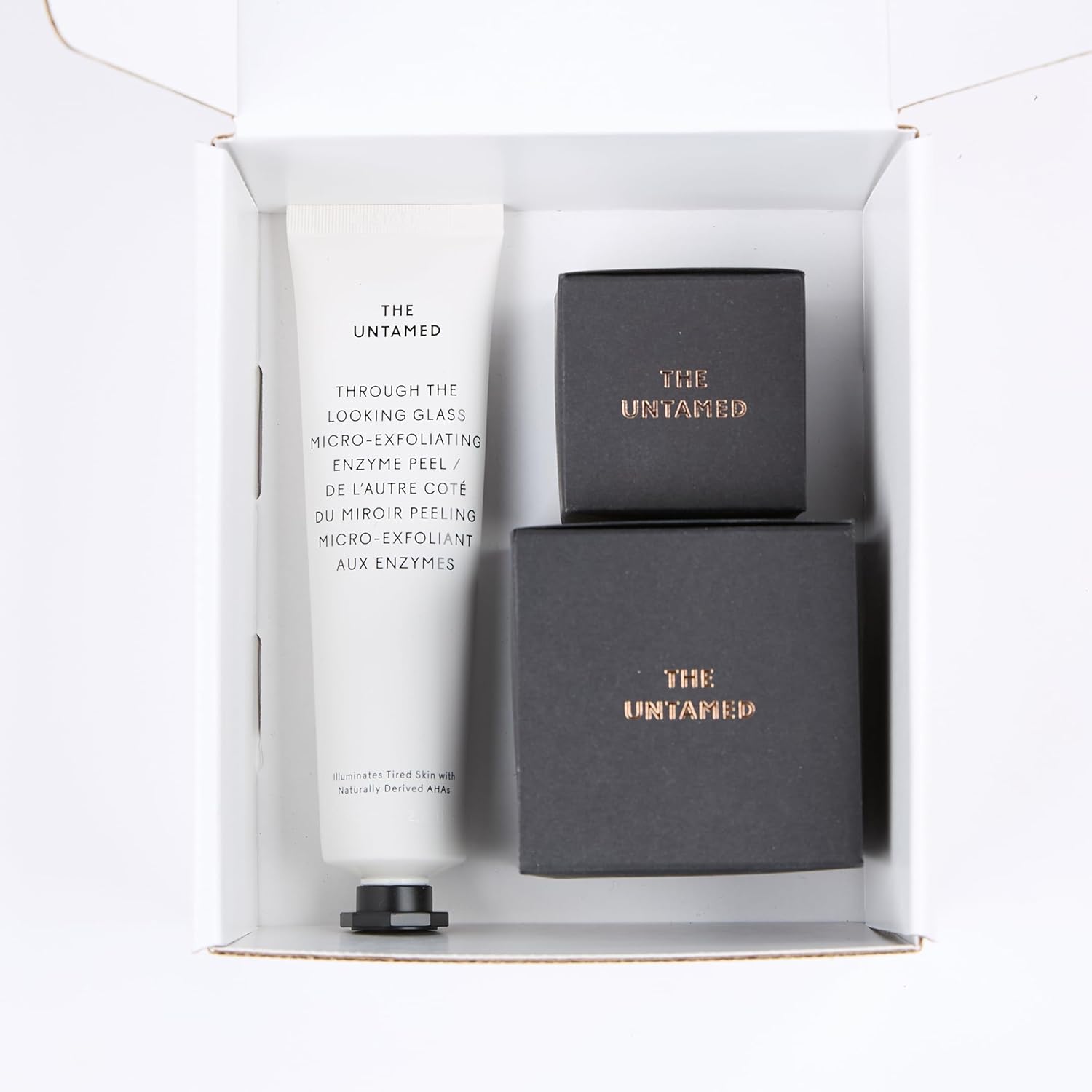 The Untamed Weekly Kit – Complete Facial Skin Care Set – Helps to Hydrate, Even Skin Tone, and Reduce Wrinkles –Exfoliator, Overnight Eye Mask, Overnight Face Mask - Image 6