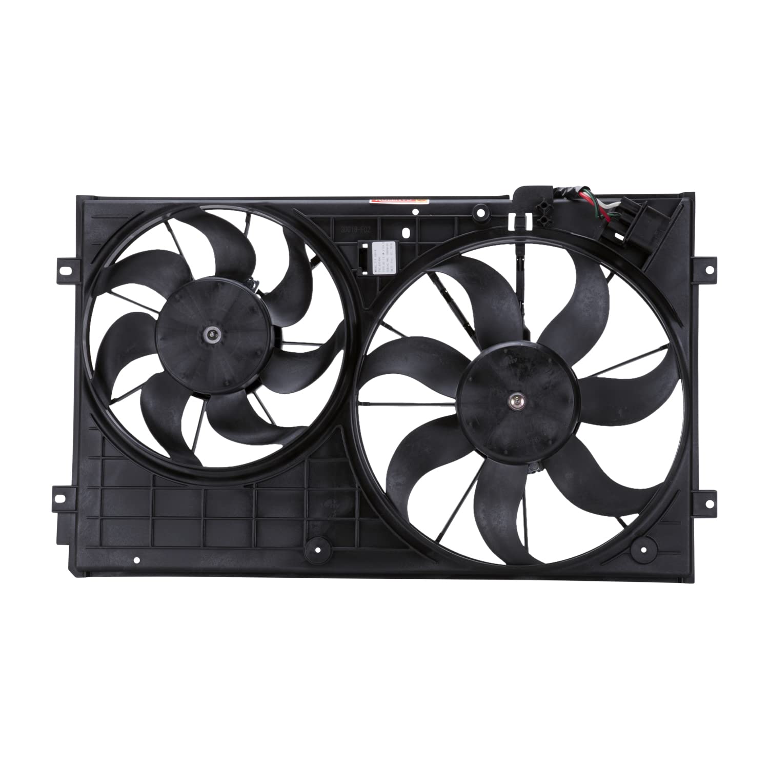 Dual Radiator And Condenser Fan Assembly - TYC 623620 - View #5