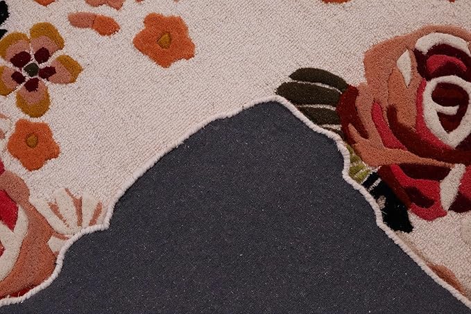 Image of Luxurious Tufted Woolen Carpet Collection Size 7 X 10 Feet (Color-Multi)