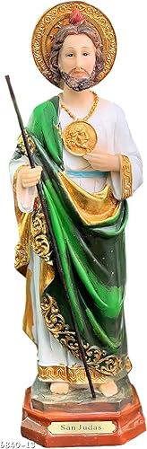 Jude El Apóstol - Estatua de San Judas Tadeo religioso de 3 pulgadas