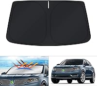 Vista 152 de KUST Parasol para parabrisas para BMW X1 F48 2016, 2017, 2018, 2019, 2020, 2021, 2022, accesorios de ajuste personalizado, parasol plegable
