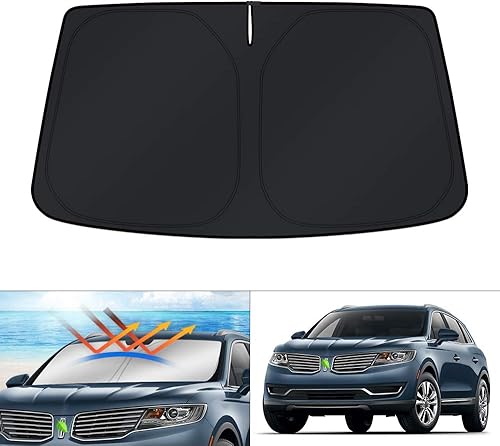 Miniatura 25 de KUST Parasol para parabrisas para Ford Fusion 2013-2020 2021, accesorios para ventana, protector de visera solar, plegable, bloquea los rayos UV