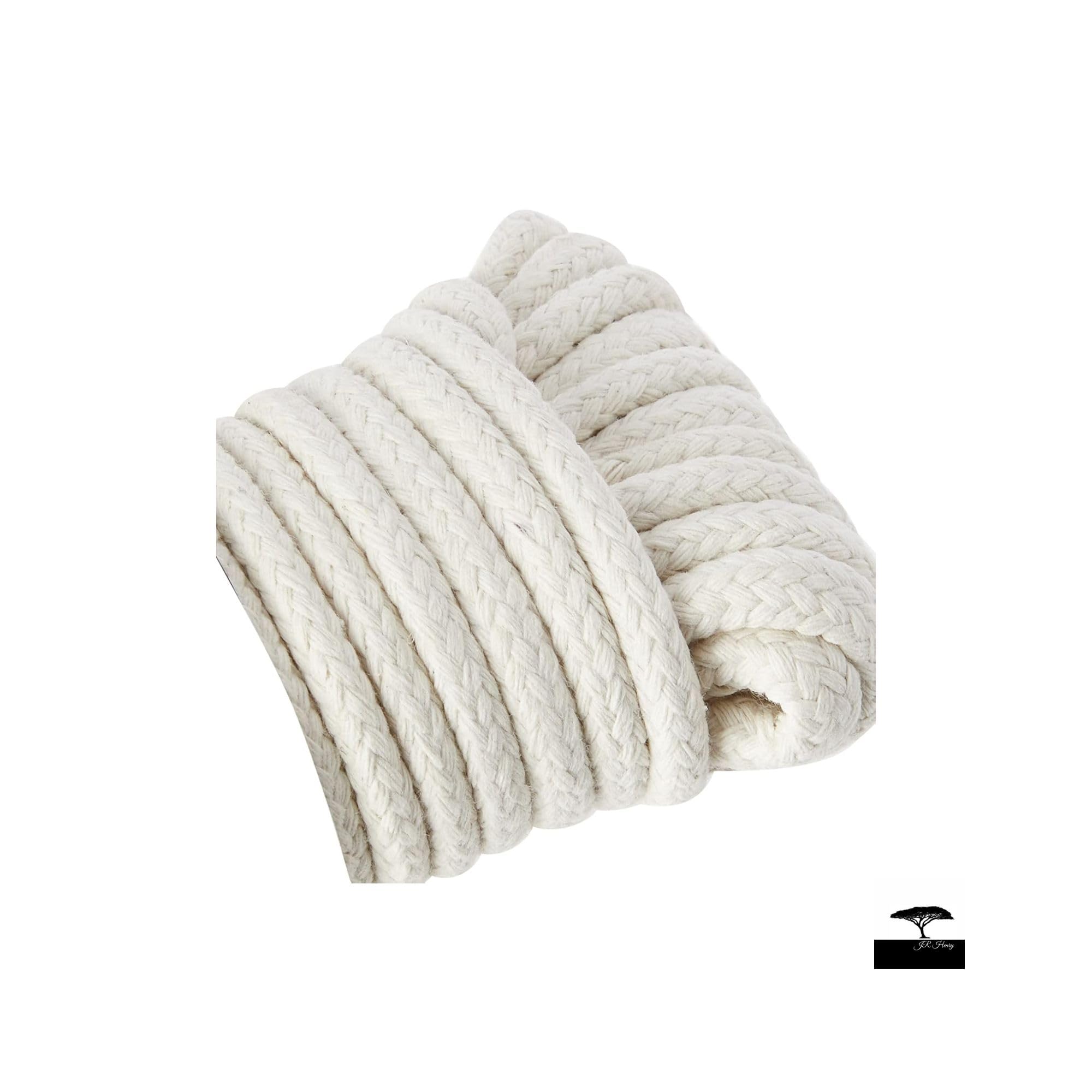 Waxed Cotton Sash Window Pulley Cord, 12.5M x 5.8mm, Cream, 5.8 mm diameter by 12.5 metre length - Image 2