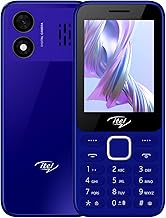itel it5330 Keypad Mobile Phone | 2.8" Big Display | Premium Glass-Like Back Design | 1900mAh Long-Lasting Battery | Auto Call Recording | Wireless FM | Blue