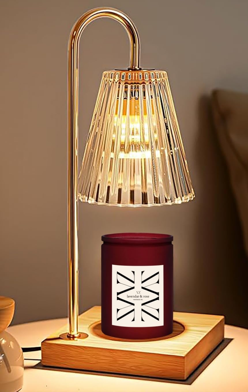 VZ Lavender & Rose Massage Oil – Luxury Massage Oil for Couples, Silky Slow-Absorbing Formula, Romantic Ritual for Connection & Intimacy - Image 2