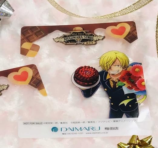 Amazon One Piece ワンピース クリアカード サンジ 麦わらストア限定 大丸梅田店 バレンタイン キャンペーン アイドル 芸能人グッズ 通販