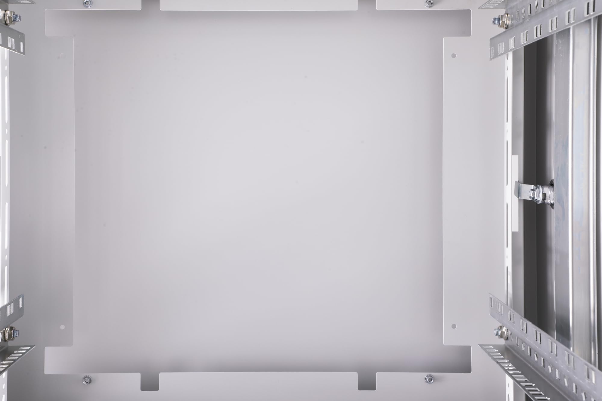 DIGITUS Armadio di rete – Rack da 19 pollici – 32U – 60x60 cm – Profondità utile 54,3 cm – Portata 1200 kg – Autoportante – Porta in vetro – Grado di protezione IP20 – Serie Unique – Grigio