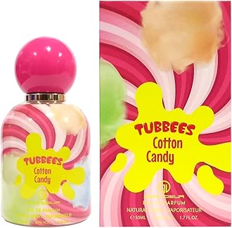 Tubbees Perfume 50ML - Cotton Candy | Unisex Kid-Friendly Gourmand-Inspired Fragrance
