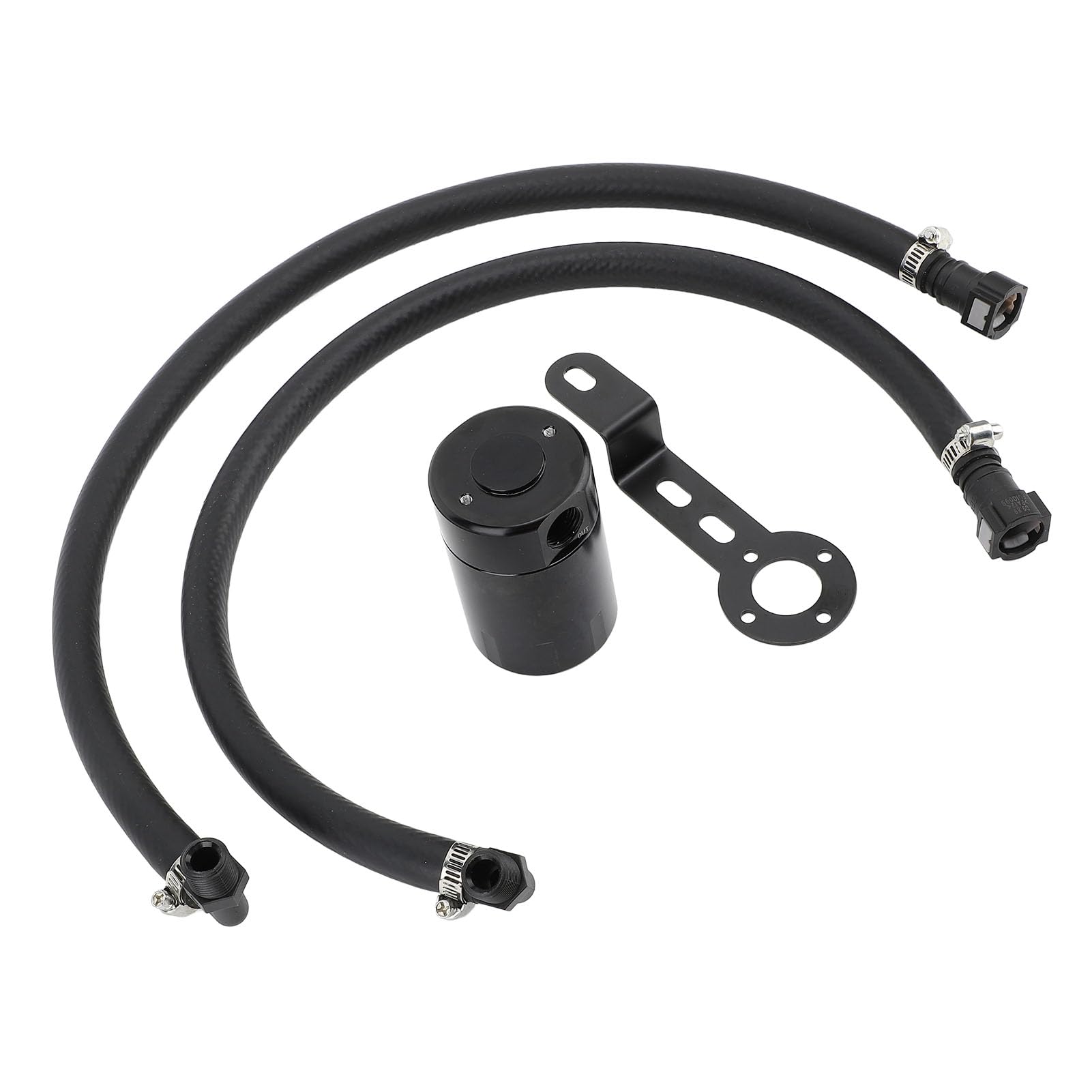 Séparateur d'huile et d'air en alliage d'aluminium, capacité de 3 oz, kit de protection du moteur compatible avec les modèles Chevy Silverado 1500 5,3 L 6,2 L 2014 2015 2016 2017