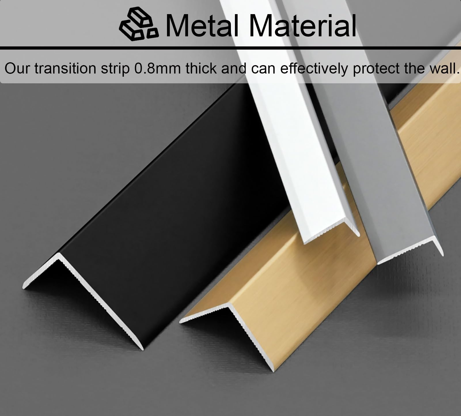 L-Sd Aluminiowa listwa podłogowa do reduktora progu laminatu i przegrody desek, metalowa osłona krawędzi, szara osłona ścienna do gładkiej flo Trat