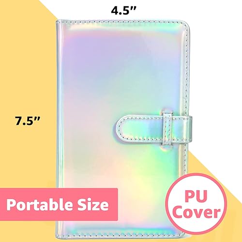 Miniatura 5 de Polaroid - Álbum de fotos de 2 x 3  96 bolsillos de piel sintética con cierre de hebilla para almacenar y mostrar fotos y impresiones Fujifilm
