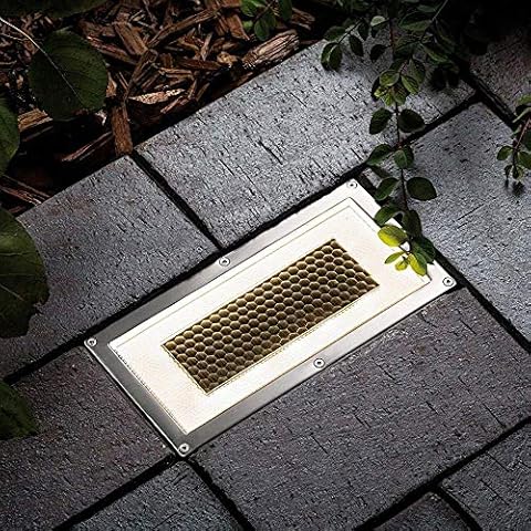 Onyx Premium DualWhite Solar Powered Brick Light Cover