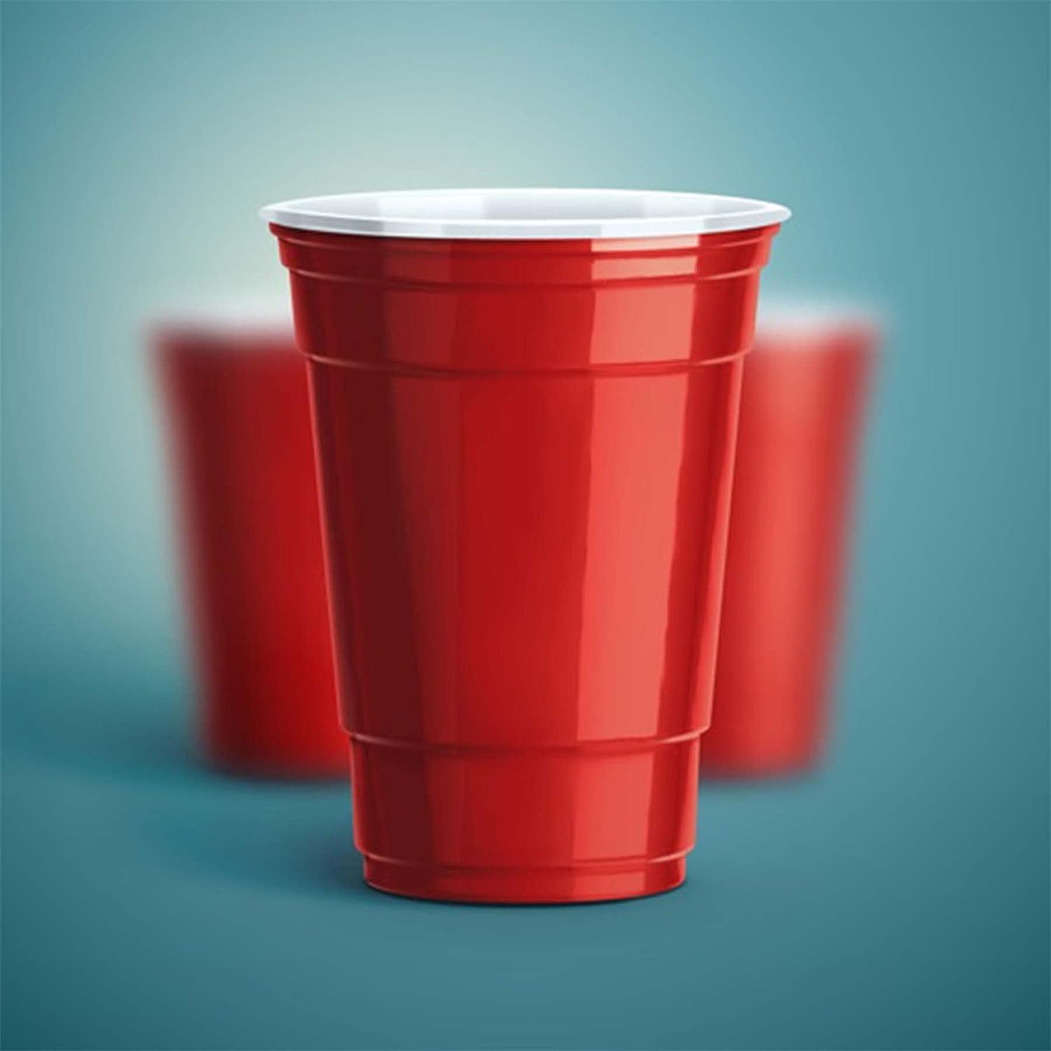 Wanna Party Pack of 20 Game Pong Glasses Red Color/Pong Cups with a Ball.Fun Games perfect for Bachelors/Bachelorette Party/Cocktail Party 2