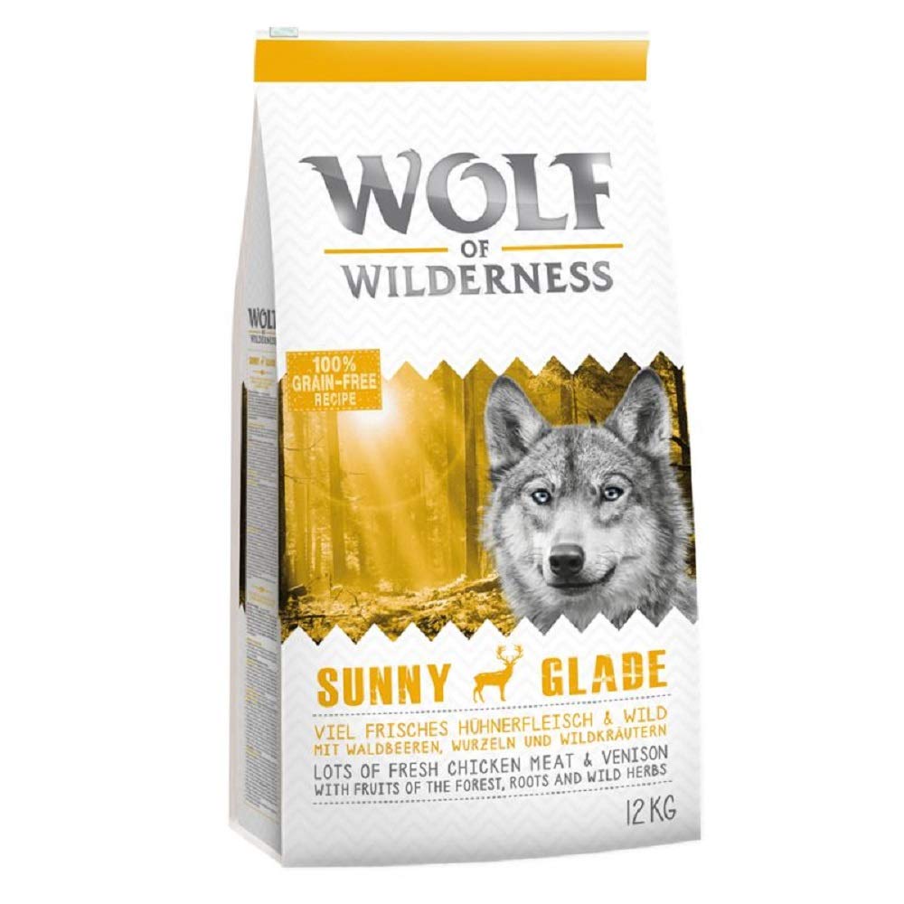 Buy PaylesswithSS Dry Dog Food Adult Complete Kibble Wolf of Wilderness