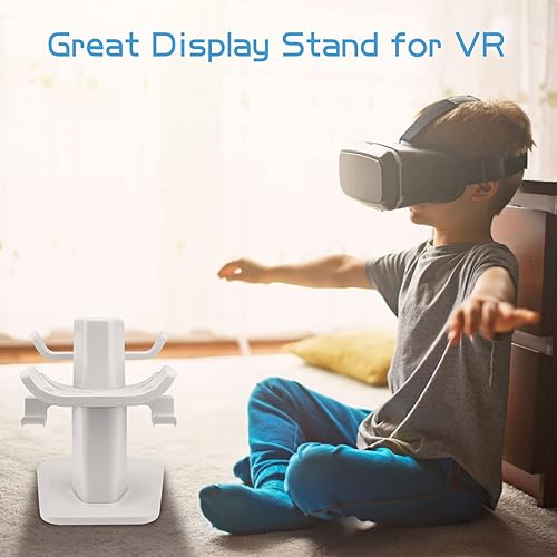 Miniatura 4 de Lengneoi VR Stand Headset Display Holder and Controller Mount Station for MetaOculus Quest 2QuestRift SValve IndexHP Reverb G2 Headset and Touch