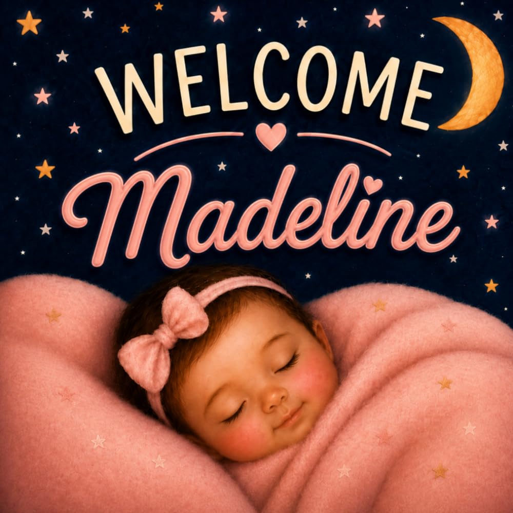 Welcome Madeline: A Personalized Story to Celebrate and Welcome New Baby (Three Hearts Baby Books (Madeline))