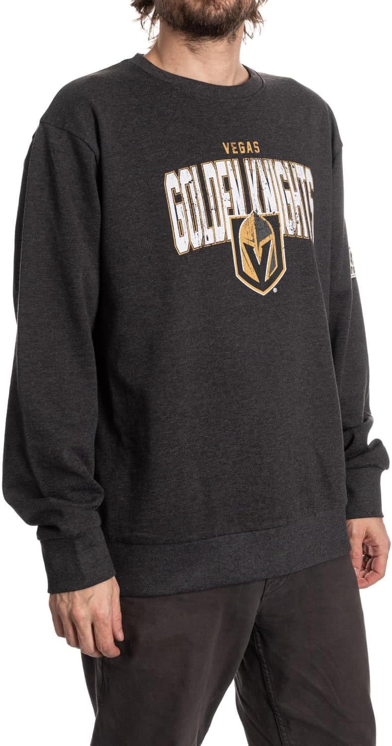 Calhoun NHL Surf & Skate Unisex Retro Style Ultra-Soft Crewneck Sweatshirt