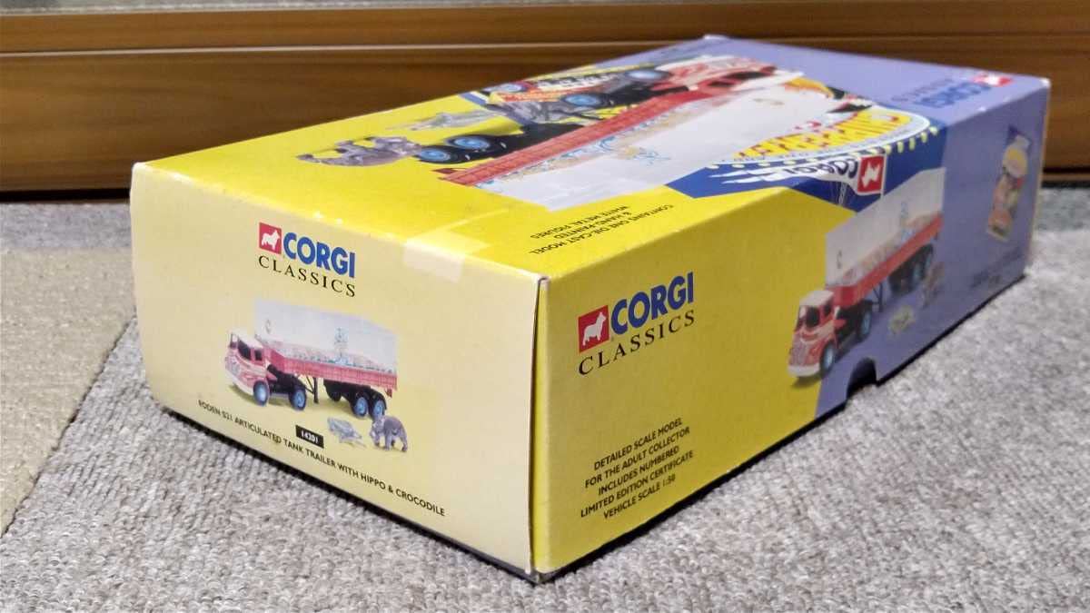 Amazon.co.jp: コーギー クラシック FODEN S21 トレーラー サーカス