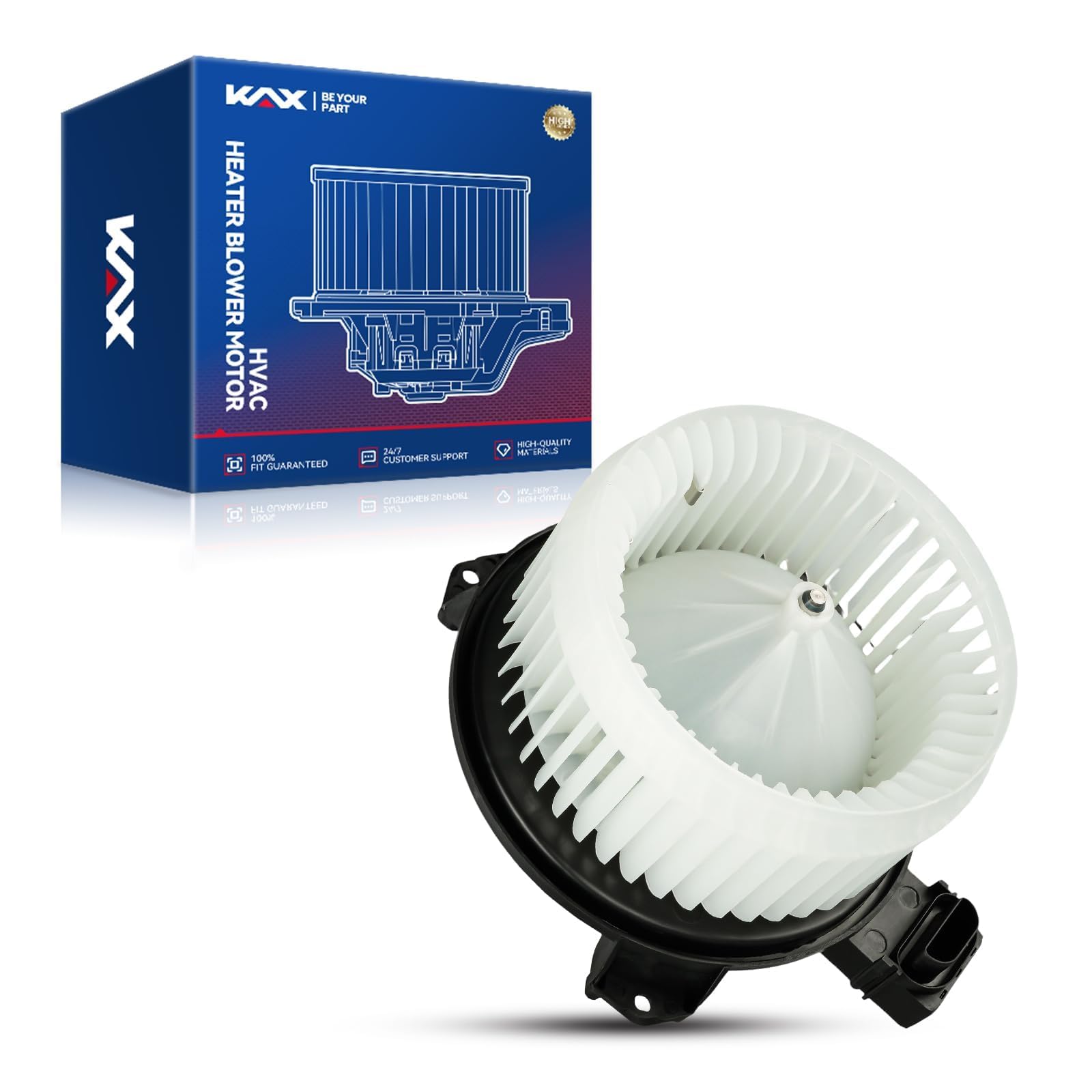 KAX 700230 Blower Motor for Corolla 2009-2012 2.4L, Corolla 2009-2019 1.8L
