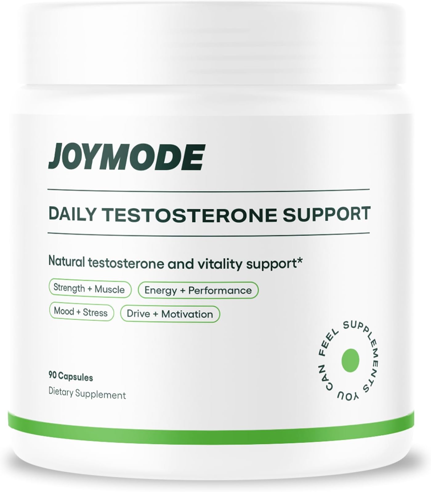 - Testosterone Booster for Men for Energy, Strength & Vitality – Premium Testosterone Supplement with KSM-66 Ashwagandha, DIM, Zinc, Magnesium & Boron – 90 Capsules
