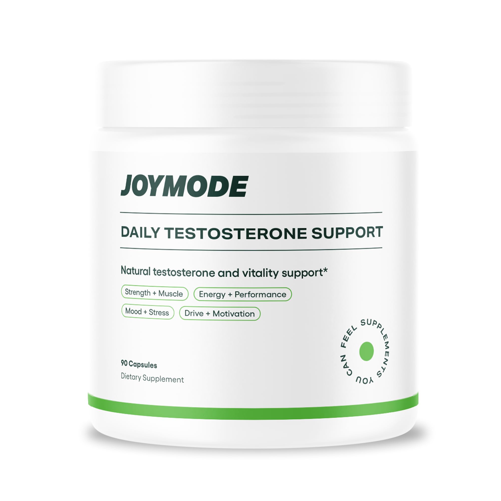 - JOYMODE Testosterone Support Complex (90ct) -Natural Supplement for Men w/Ashwagandha, DIM, Magnesium, Zinc & Boron