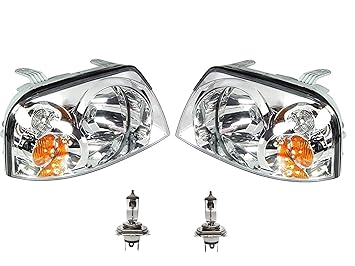 K D Headlight Assembly for Hyundai SCANTRO Xing With BULB (Right & Left both sides)