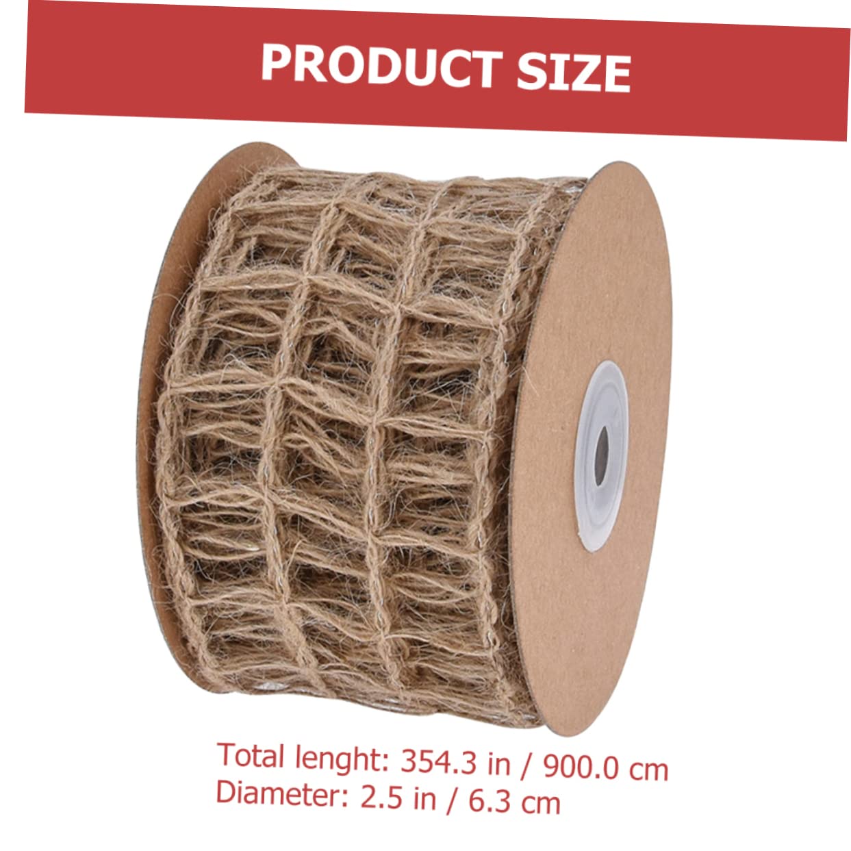SEWACC 4stücke Burlap Dekoband Für Diy Weihnachtsdeko Party Fach Draht Natürliche Juteband Für Geschenkverpackung Blumenarrangements Und Bastelprojekte