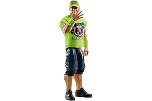 Mattel WWE Action Figure: Electrifying John Cena with Striking Sculpts