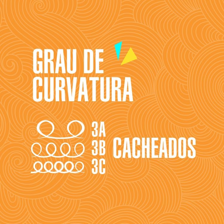 Imagem frontal do produto com fundo laranja sólido e espirais.