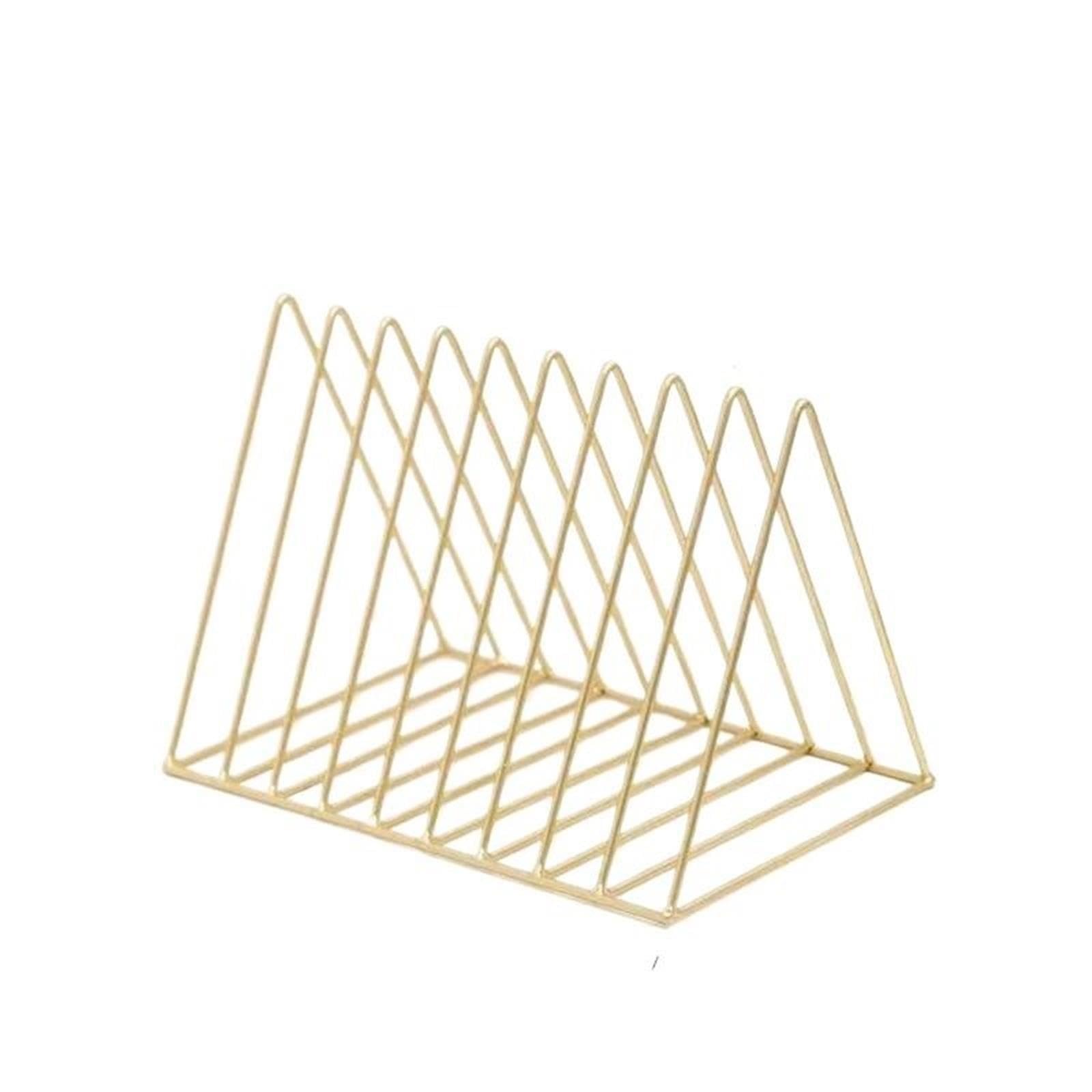 Buchstützen Ironwork Ins Triangle Bücherständer