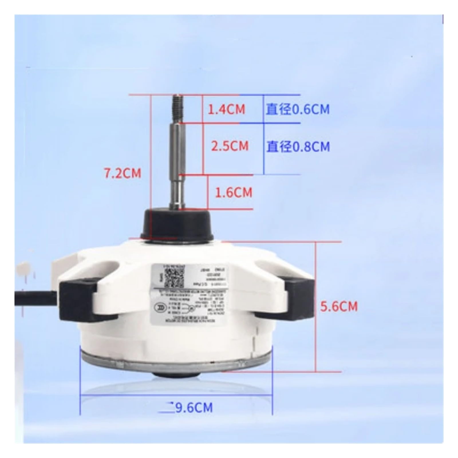 Air Conditioning Fan Motor ZKFN34-10-1 WZDK-34-38GW brushless DC External Fan