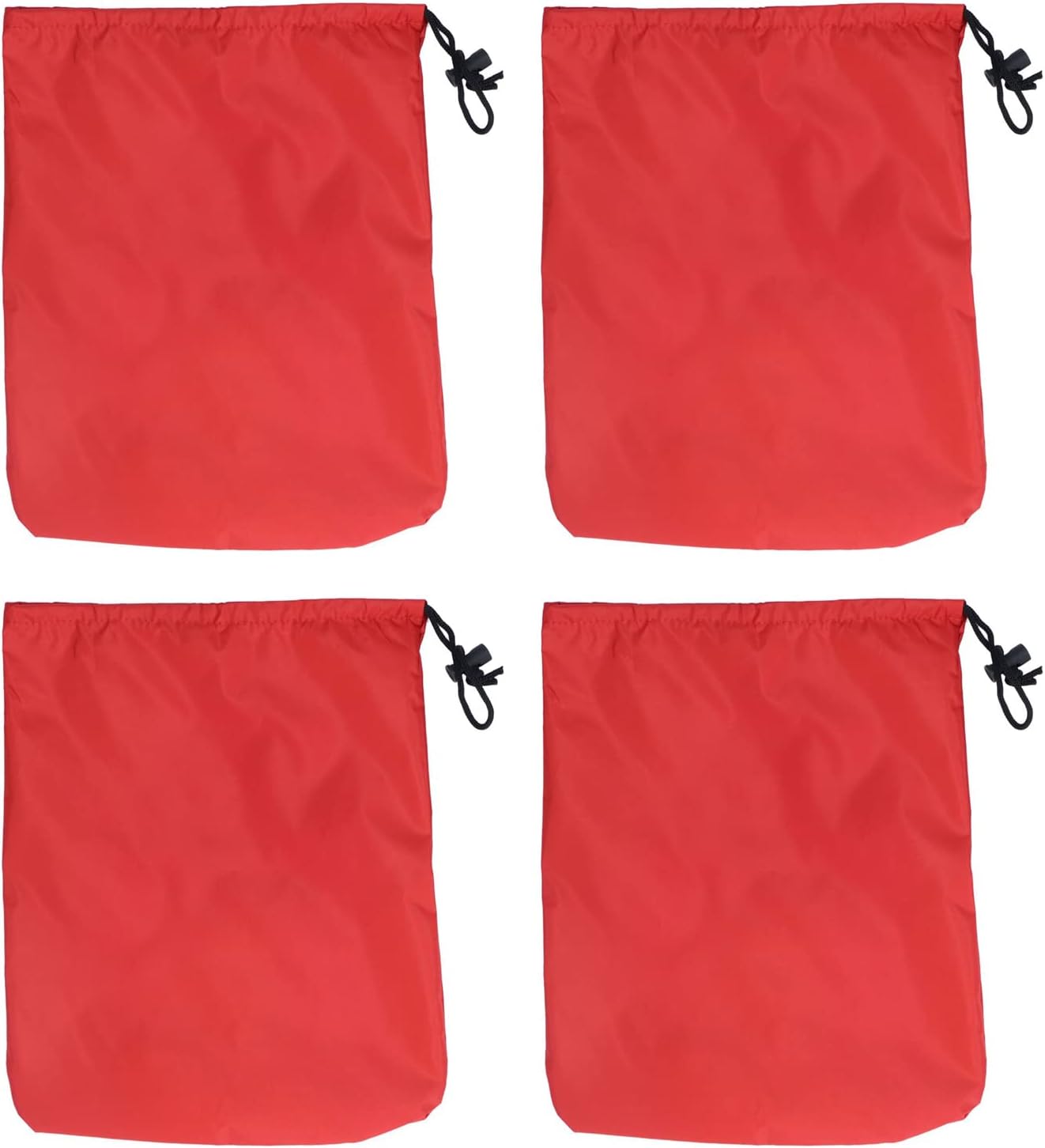 Car Mirror Protector Cover 4pcs 190T Polyester Taffeta Faucet Frost Protector Cover (Red)
