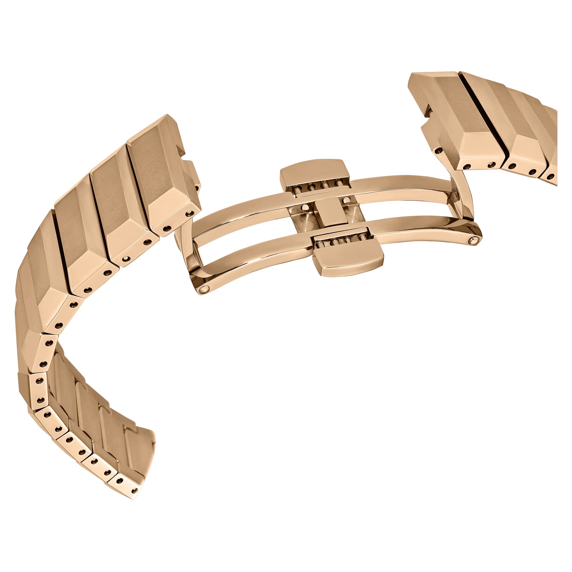 Swarovski Zegarek 37mm, Swiss Made, Metalowa bransoleta, W odcieniu srebra, Stal szlachetna