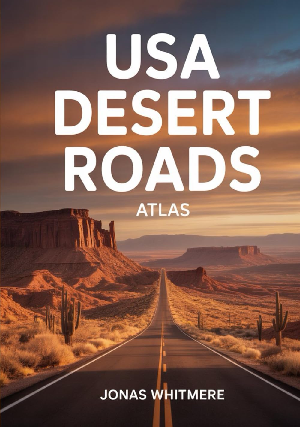 USA Desert Roads Atlas: Scenic Routes, Maps, Landscapes & Remote Destinations.