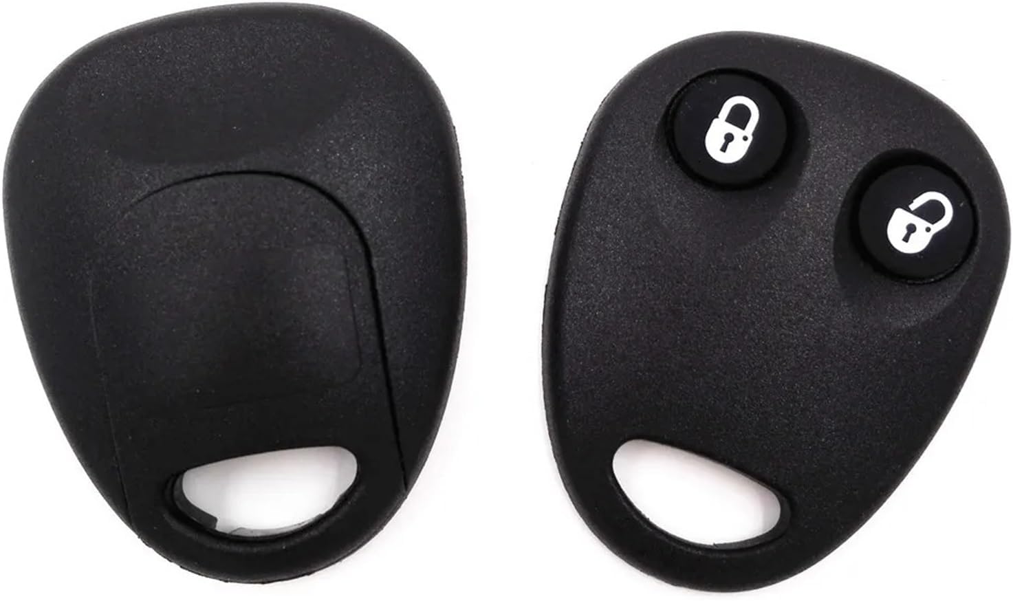 2 Replacement Car Key Shell Fob Case Compatible with SAAB