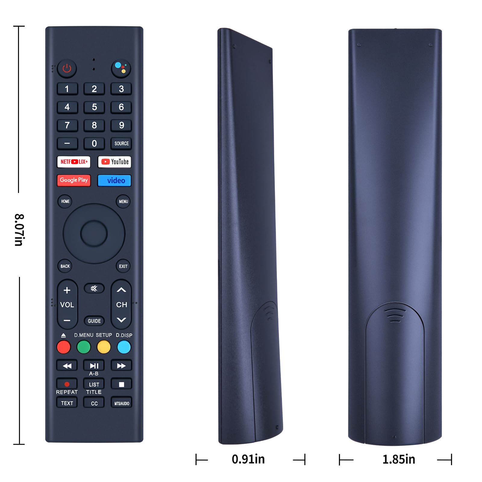 Telecomando di ricambio universale per TV Sylvox Deck Pro Pool Pro QLED