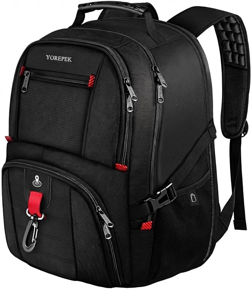 YOREPEK Travel Backpack for Men Anti Theft, Slot Fit for Air