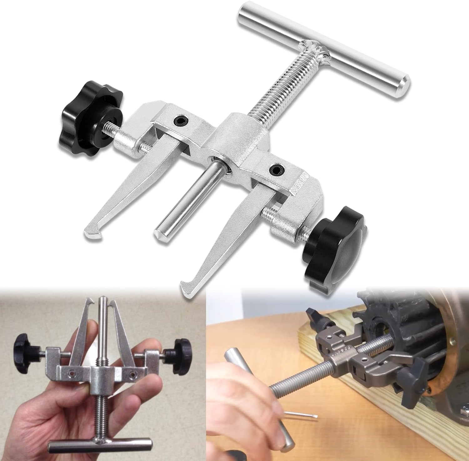 Bzumperyz 6600401 Impeller Puller Tool for 21/4" to 29/16" Marine Impeller Pull