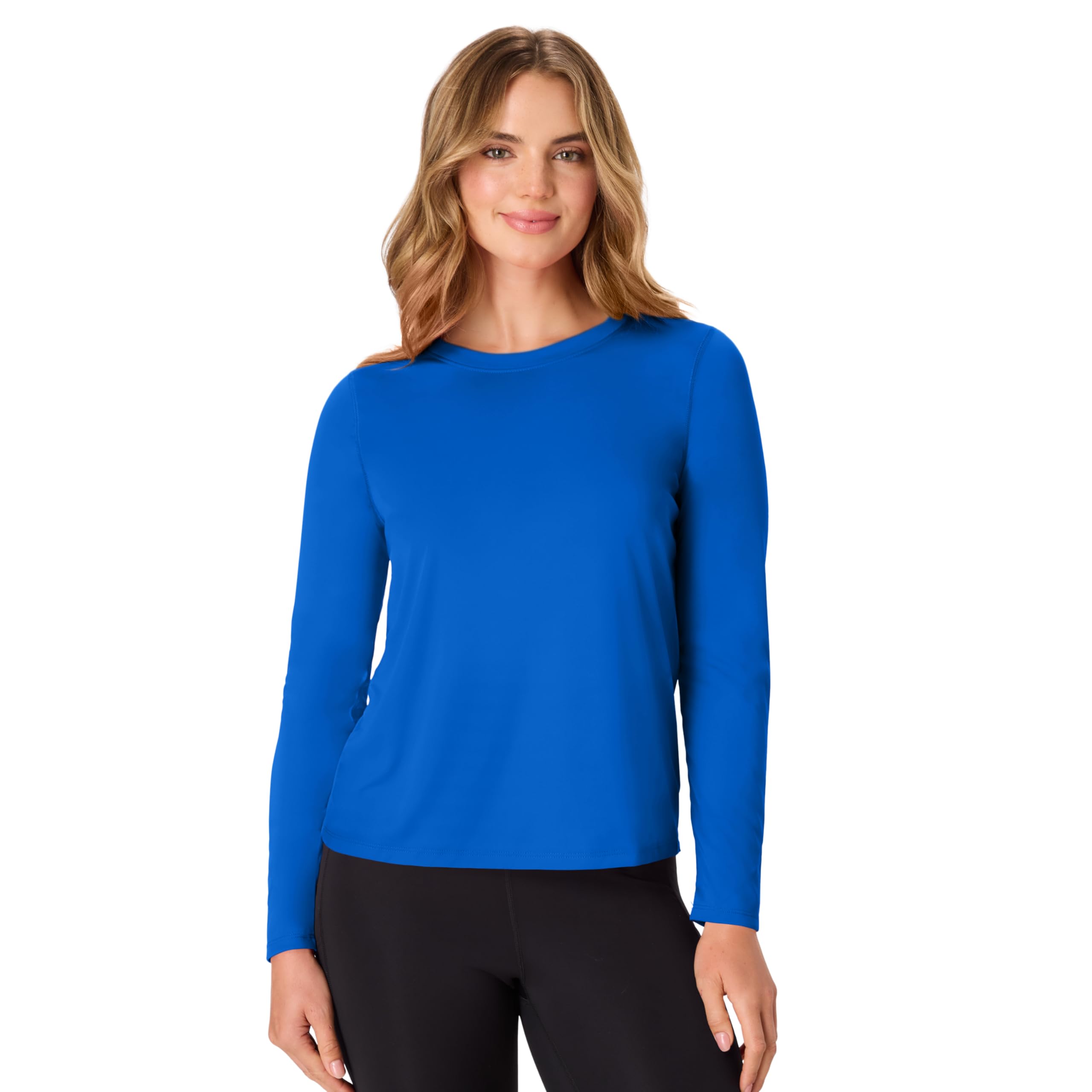 Hanes T-shirt de sport Cool Dri Performance pour femme, manches courtes ou longues