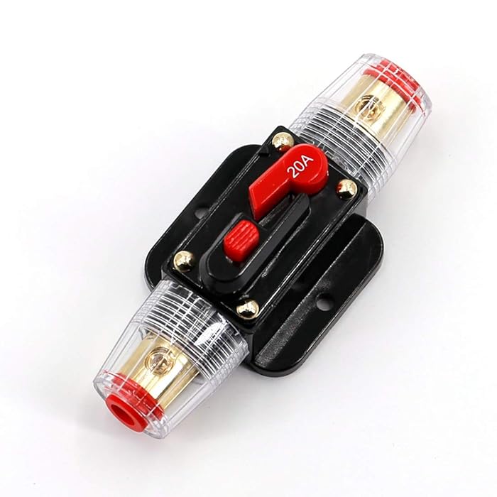 Buy UTSAUTO Circuit Breaker 20Amp Resettable Fuse Circuit Breaker Auto